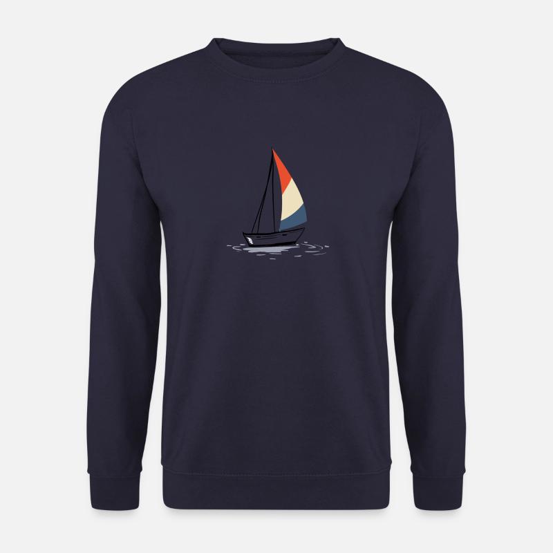 Segelboot - Unisex Pullover - Navy