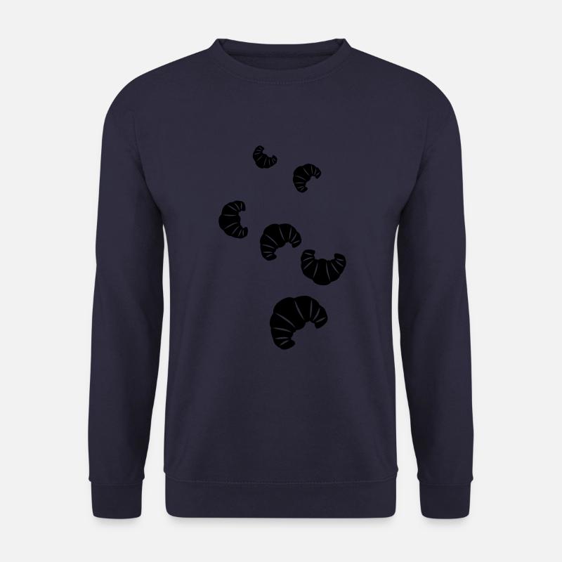 Croissant Symbol - Unisex Pullover - Navy