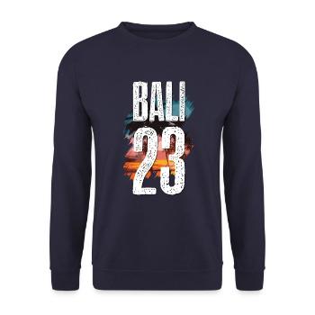 Bali 23 Trikot 2023 - Unisex Pullover - Navy - Vorne - Alina (178cm) & Michal (187cm)
