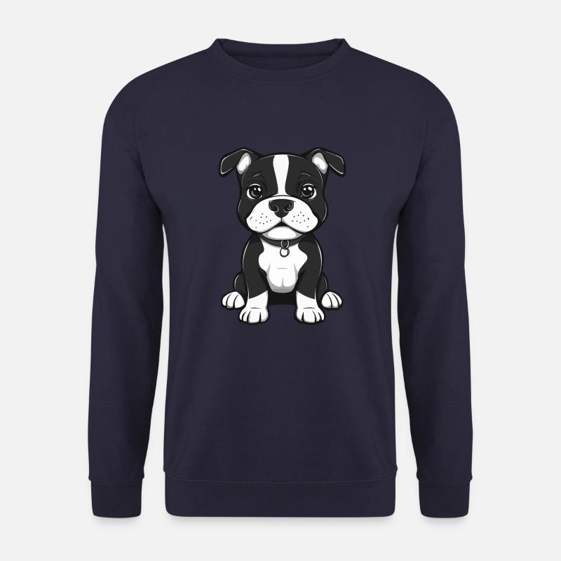 Pit Hund Niedlich - Unisex Pullover - Navy
