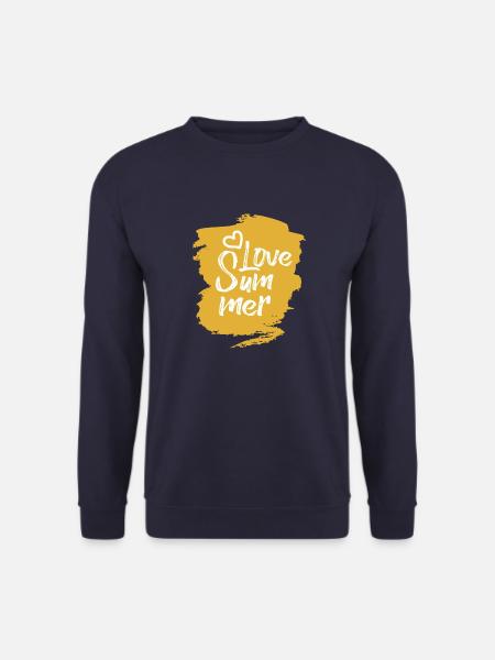 I love summer - Unisex Sweatshirt - navy