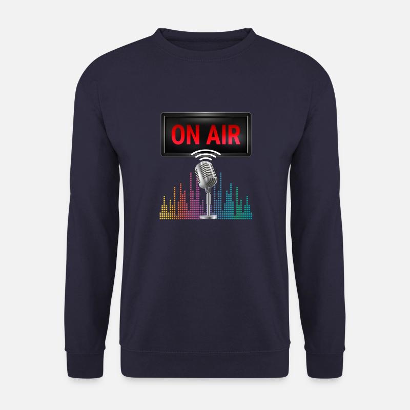 On Air - YT oder Podcast - Unisex Pullover - Navy