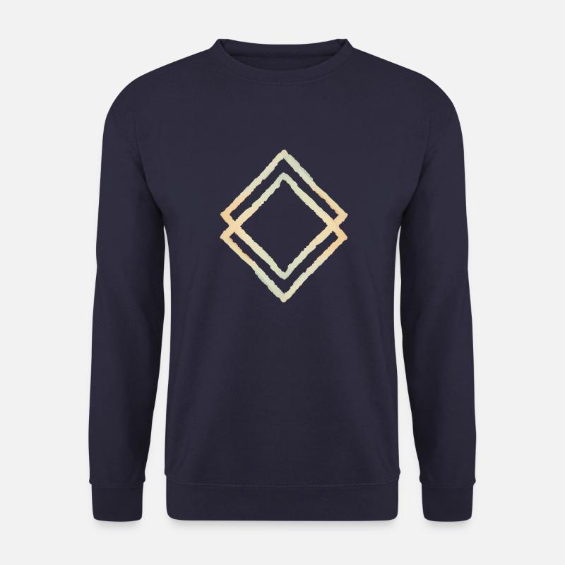 Geo Loop - Unisex Sweatshirt - navy