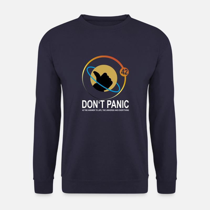 Life Universe Everything 42 Antwort - Unisex Pullover - Navy