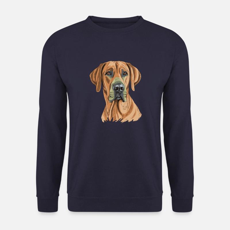 Rhodesian Ridgeback - Unisex Pullover - Navy