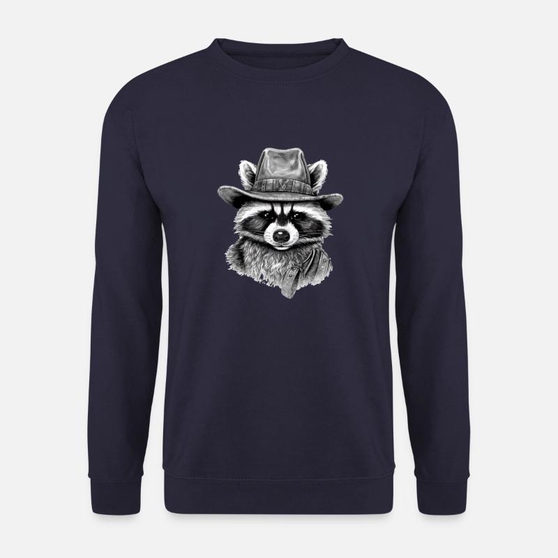 Biz Der Waschbär - Unisex Pullover - Navy