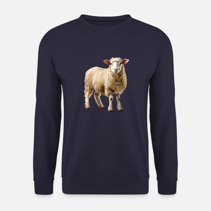 Das Schaf ist ein Landschaftspfleger - Unisex Pullover - Navy
