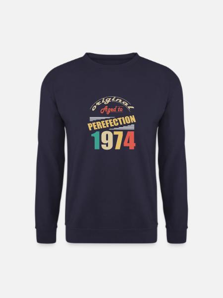 J’ai 50 ans | Je suis né en 1974 - birth - Sweat-shirt Unisexe - marine