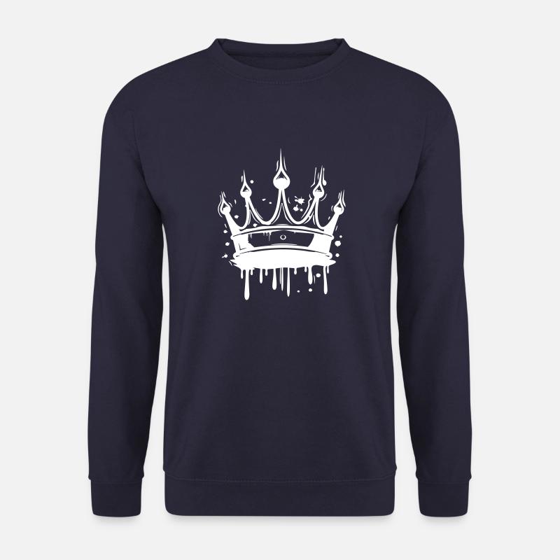 Krone König - Unisex Pullover - Navy