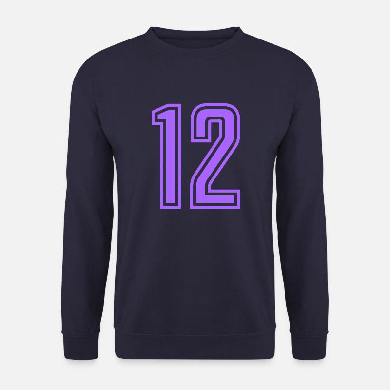 12 - Unisex Sweatshirt - navy