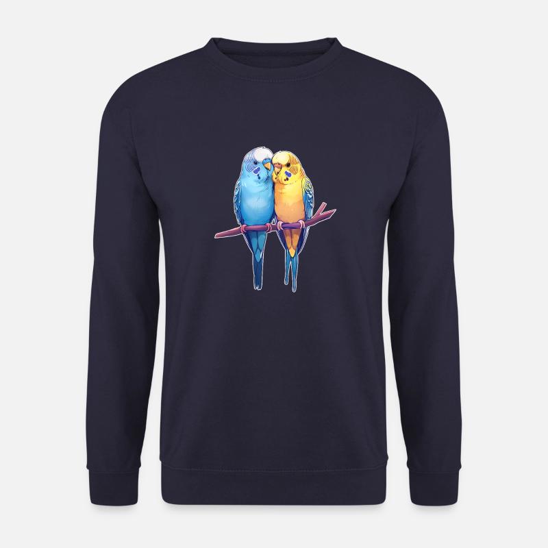 Wellensittiche - Unisex Pullover - Navy