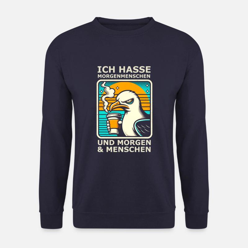 Ich hasse Menschen - Unisex Pullover - Navy