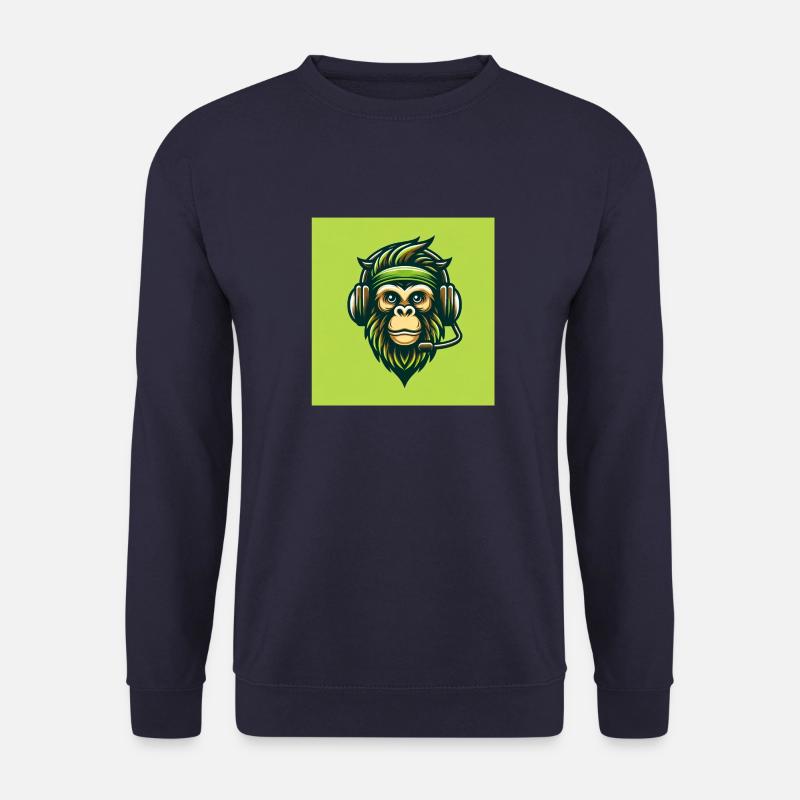 Gaming Monkey - Unisex Pullover - Navy