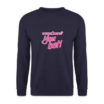 Bachelorette - Vous pariez - Sweat-shirt Unisexe - marine - Devant - Alina (178cm) & Michal (187cm)
