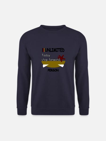 Today step forward - Unisex Pullover - Navy