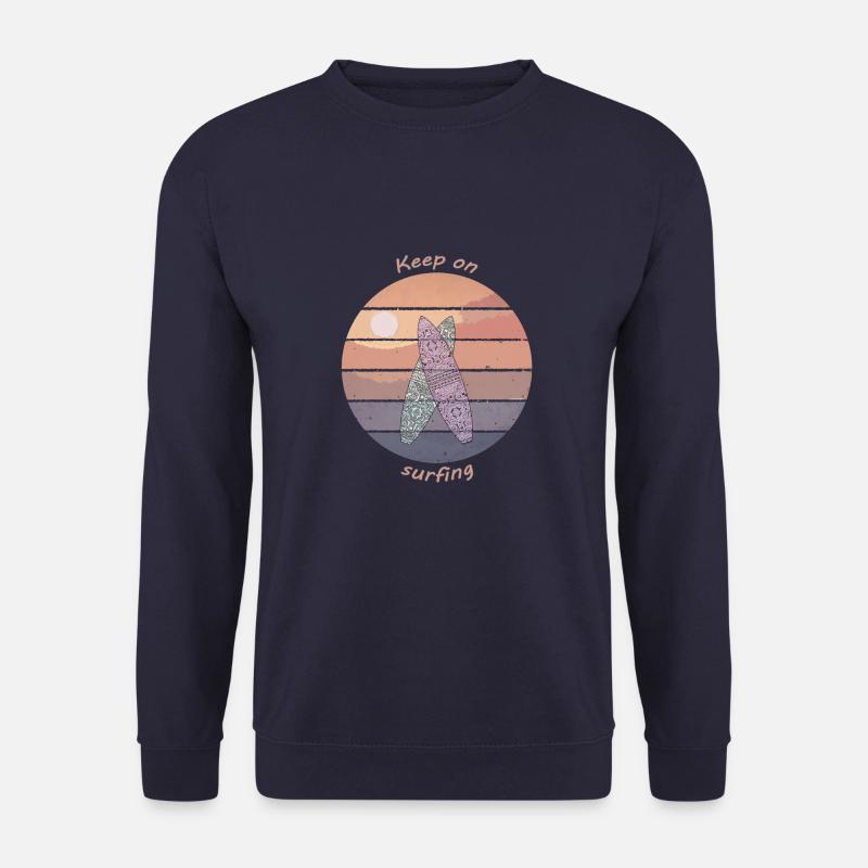Keep on surfing - Unisex Sweatshirt - navy