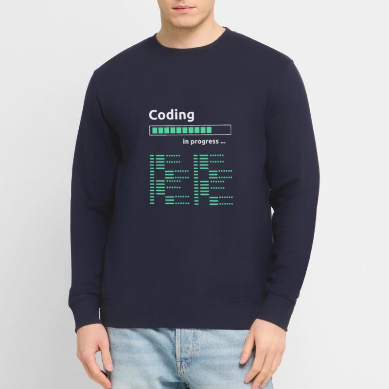 Coding in progress Unisex Pullover