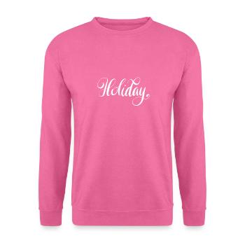 Holiday! - Unisex Pullover - Pink - Vorne