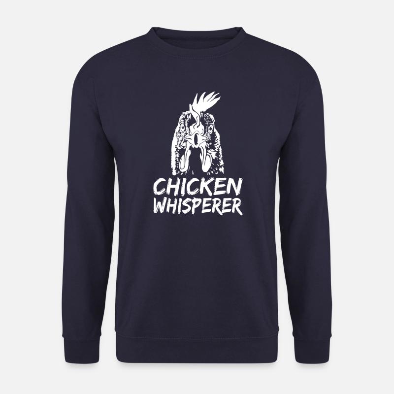 Hühnerflüsterer Chicken Whisperer - Unisex Sweatshirt - navy