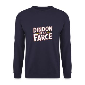 Dindon de la farce - Sweat-shirt Unisexe - marine - Devant - Alina (178cm) & Michal (187cm)
