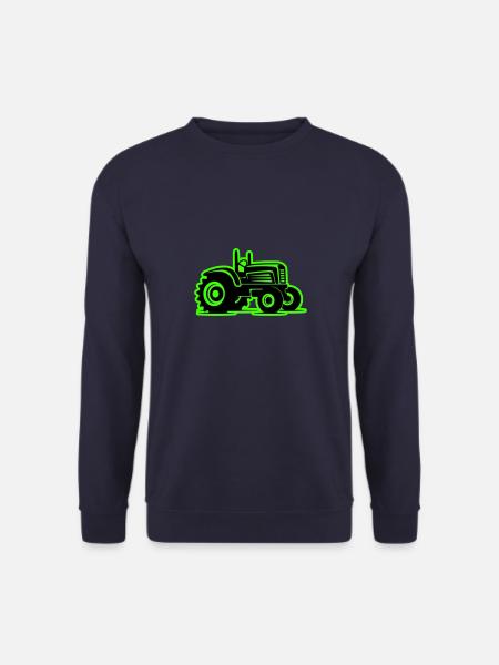 Tractor Agriculture Icon - Unisex Sweatshirt - navy