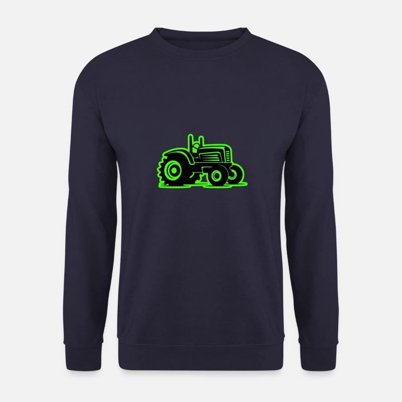 Tractor Agriculture Icon - Unisex Sweatshirt - navy