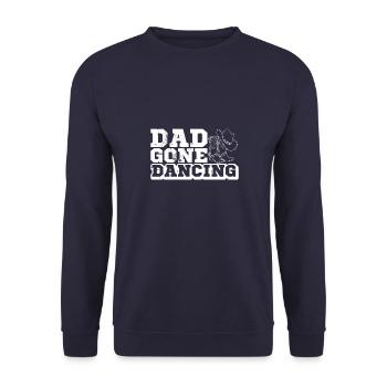 Tanzen Western Country Line Dance Cowboy - Unisex Pullover - Navy - Vorne - Alina (178cm) & Michal (187cm)