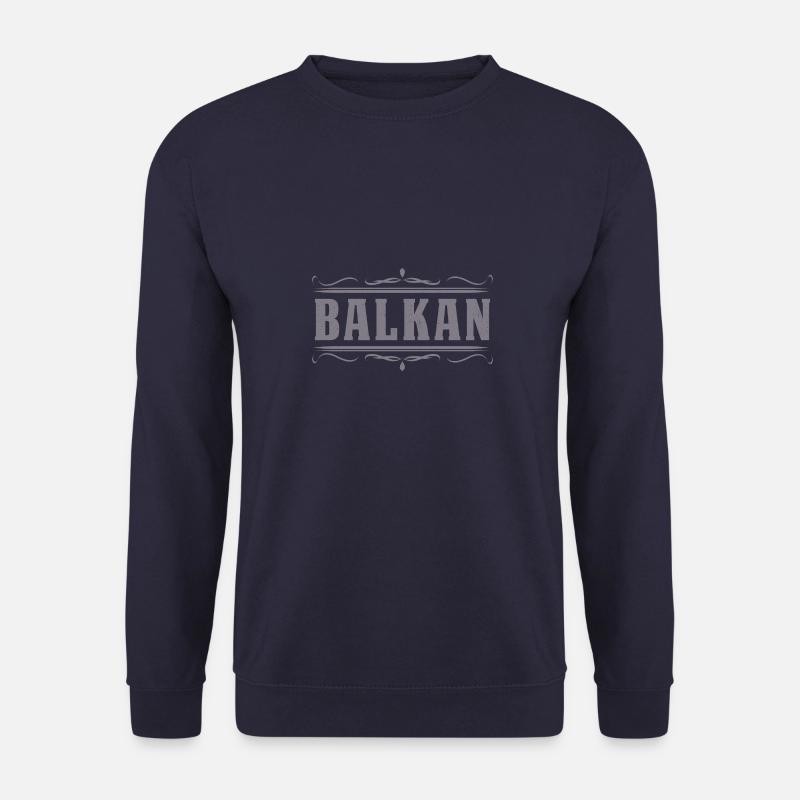 Balkan National Slav Brate Herkunft SFRJ - Unisex Pullover - Navy