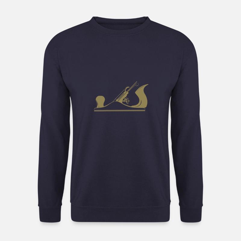 Schreiner Werkzeug Hobel Design - Unisex Pullover - Navy