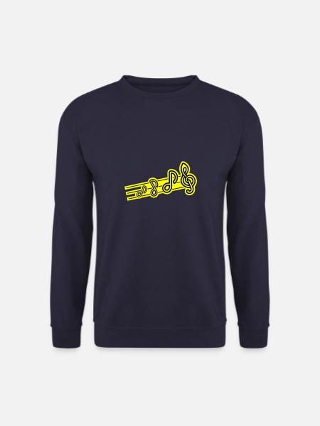 Music Symbol clef - Unisex Sweatshirt - navy