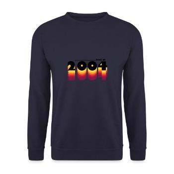 Le meilleur de 2004, Fête d’anniversaire de 21 ans, Timeless - Sweat-shirt Unisexe - marine - Devant - Alina (178cm) & Michal (187cm)