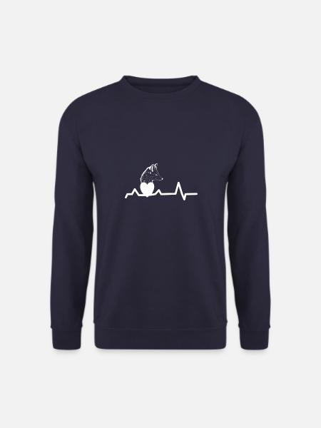 Foxes Fox Animals Fox - Unisex Sweatshirt - navy