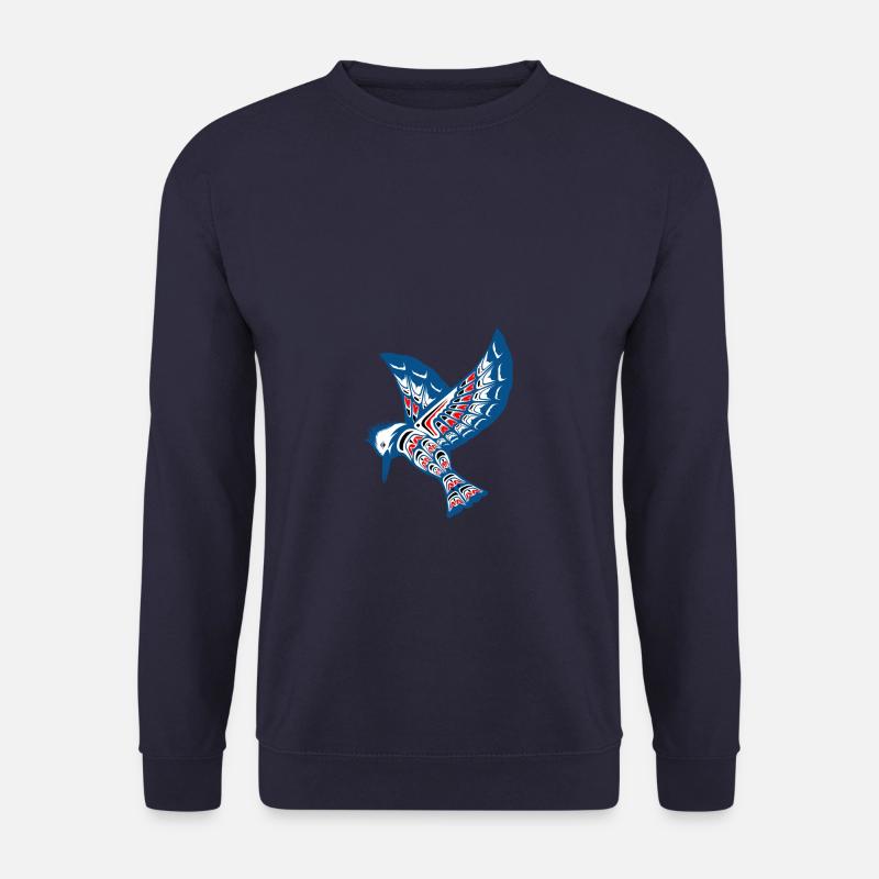 Pazifik Nordwesten Indianer Ureinwohner Geschenk - Unisex Pullover - Navy