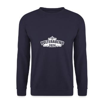 Polterabend 2024 - Unisex Pullover - Navy - Vorne - Alina (178cm) & Michal (187cm)