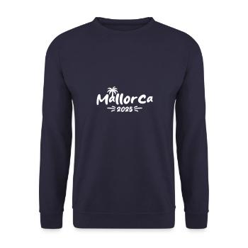 Mallorca 2025 - Unisex Pullover - Navy - Vorne - Alina (178cm) & Michal (187cm)