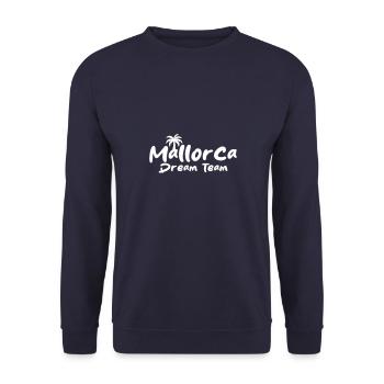 Mallorca Dream Team - Unisex Sweatshirt - navy - Front - Alina (178cm) & Michal (187cm)