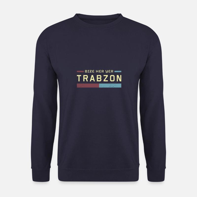 Trabzon Türken Trabzonlu Memleket Urlaub - Unisex Pullover - Navy