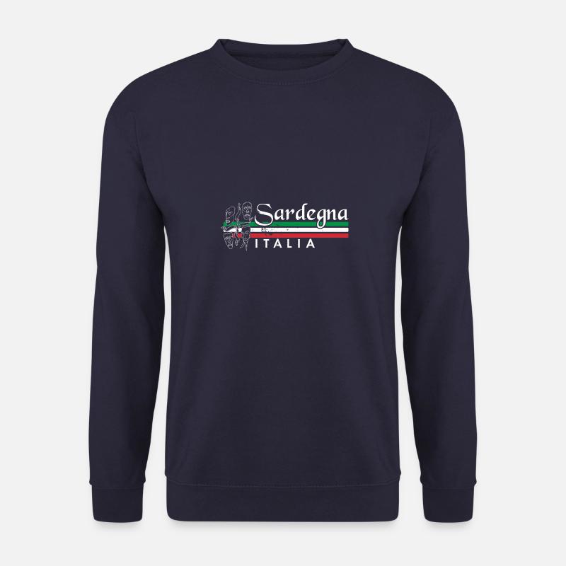 Sardegna Italien Mittelmeer Sardinien Sommer - Unisex Pullover - Navy