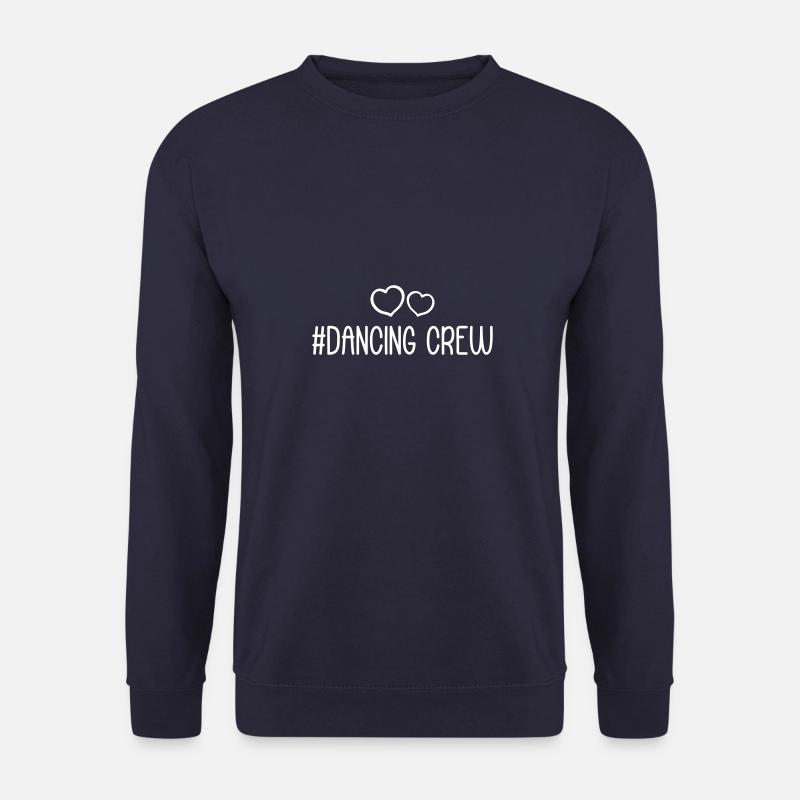 Dancing Crew Heart - Unisex Sweatshirt - navy