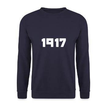 1917 Russische Revolution Russland UdSSR - Unisex Pullover - Navy - Vorne - Alina (178cm) & Michal (187cm)