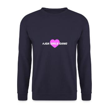 Enterrement de vie de jeune fille - Sweat-shirt Unisexe - marine - Devant - Alina (178cm) & Michal (187cm)
