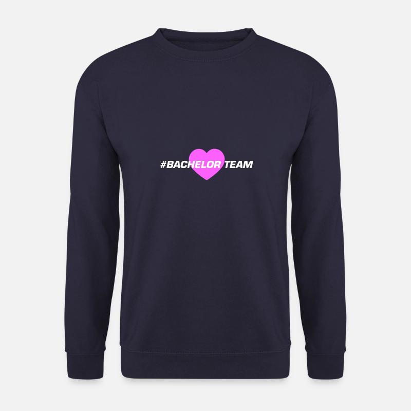 Bachelor Équipe Cœur - Sweat-shirt Unisexe - marine
