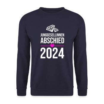 Malle 2024 - Unisex Pullover - Navy - Vorne - Alina (178cm) & Michal (187cm)