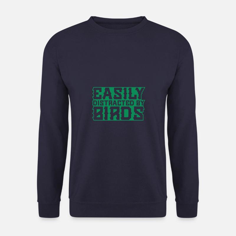 vogel falke falknerei - Unisex Pullover - Navy