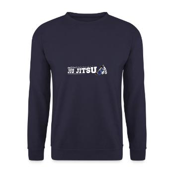 Arts Martiaux Jiu Jitsu Filles Arts Martiaux - Sweat-shirt Unisexe - marine - Devant - Alina (178cm) & Michal (187cm)