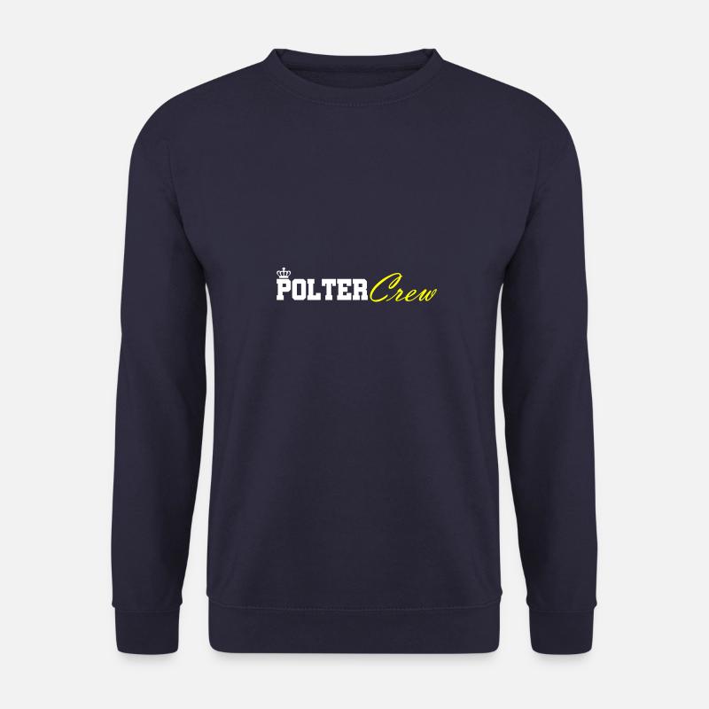 Polter Crew Engagement Wedding - Unisex Sweatshirt - navy