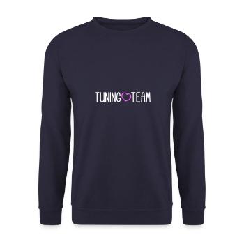 Équipe de réglage - Sweat-shirt Unisexe - marine - Devant - Alina (178cm) & Michal (187cm)