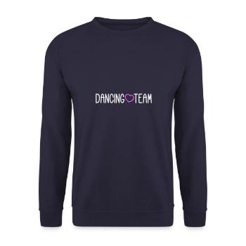 Dancing Team - Unisex Pullover - Navy - Vorne - Alina (178cm) & Michal (187cm)