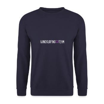 Windsurfing Team - Unisex Pullover - Navy - Vorne - Alina (178cm) & Michal (187cm)