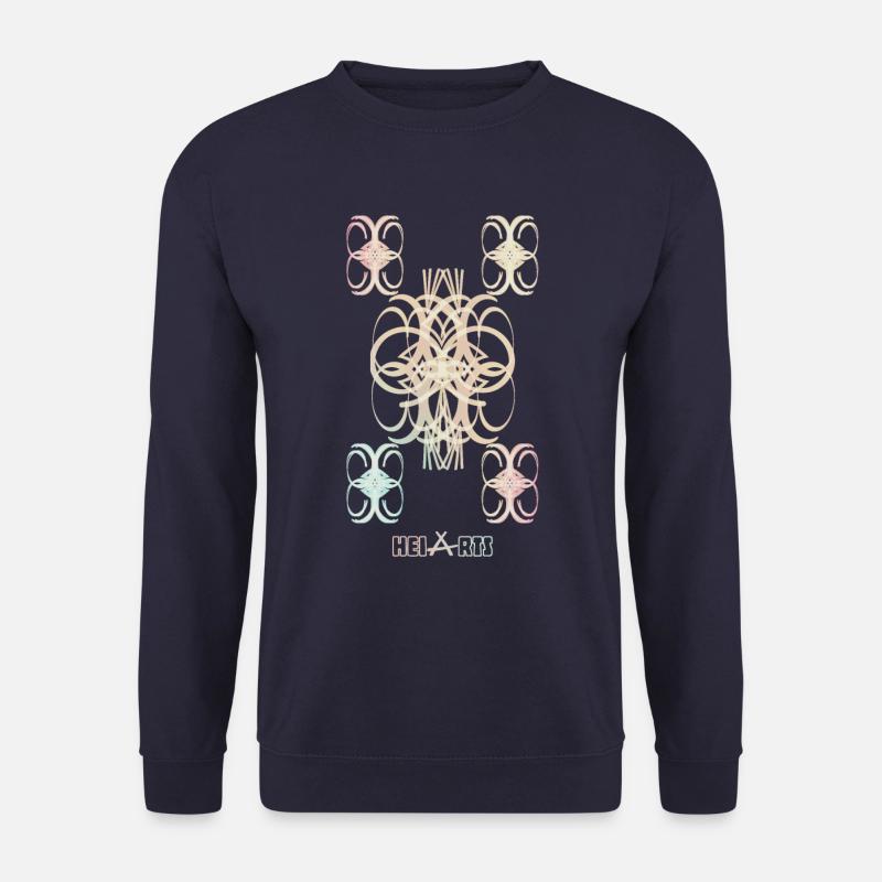 Résumé n° 70 - Sweat-shirt Unisexe - marine